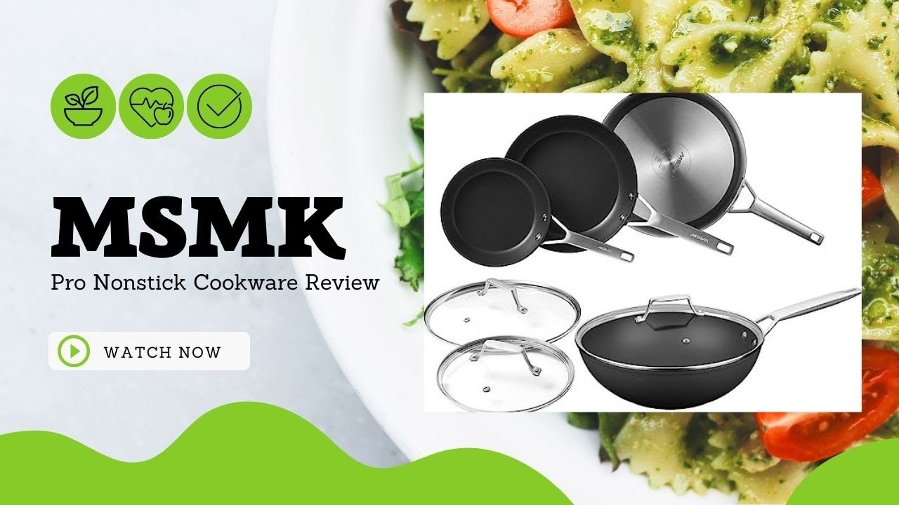BEST MSMK PRO Nonstick Cookware Pots And Pans Cook Test Sunday