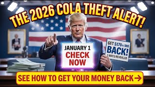 The 2026 COLA Theft: Why Your January Check Is Smaller Than Expected & 3 Ways To Get Your Money Back