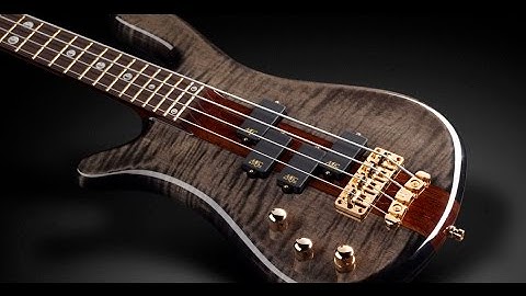 Warwick Custom Shop Masterbuilt - Streamer Stage I Nirvana Black Transparent High Polish Finish