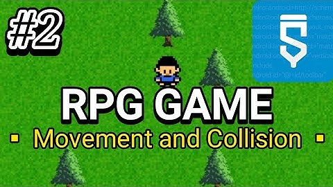 [Part #2] RPG Game - Movement and Collision | Sketchware Tutorial