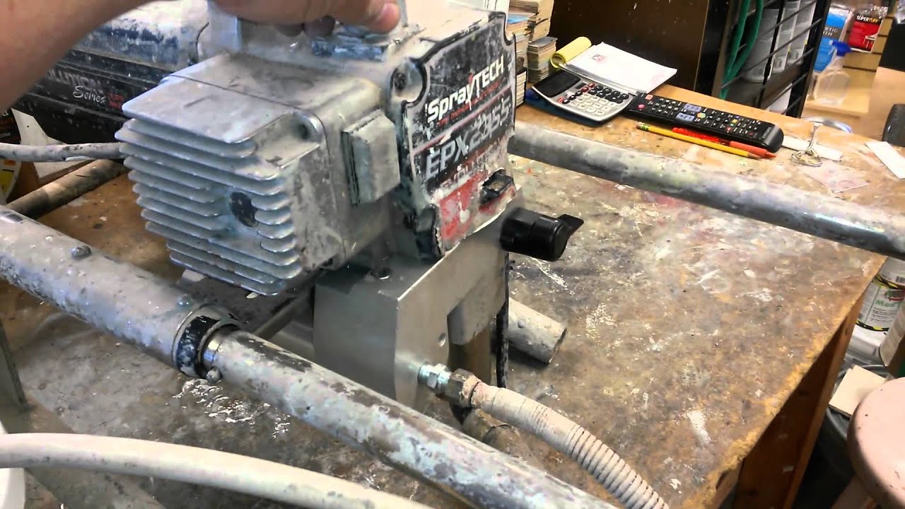 Spraytech EPX 2355 Paint Sprayer Demo - YouTube