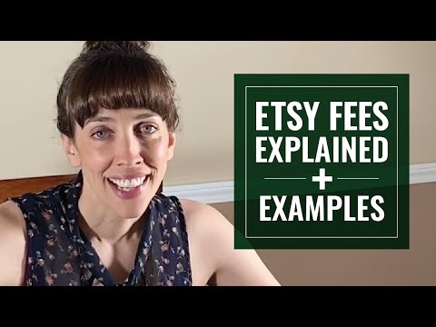 The Cost of Selling on Etsy - Etsy fees explained with Examples