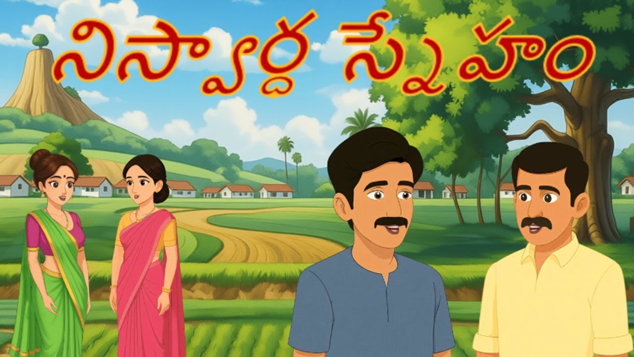 నిస్వార్ధ స్నేహం - Niswardha Sneham - Garland of Moral Stories - Telugu Stories