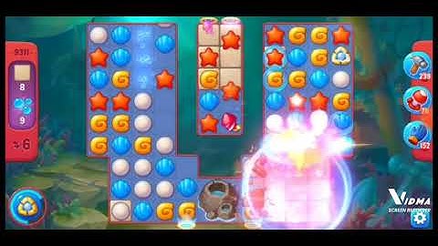 Fishdom. 9311 hard level no boosters and diamonds. 20 moves