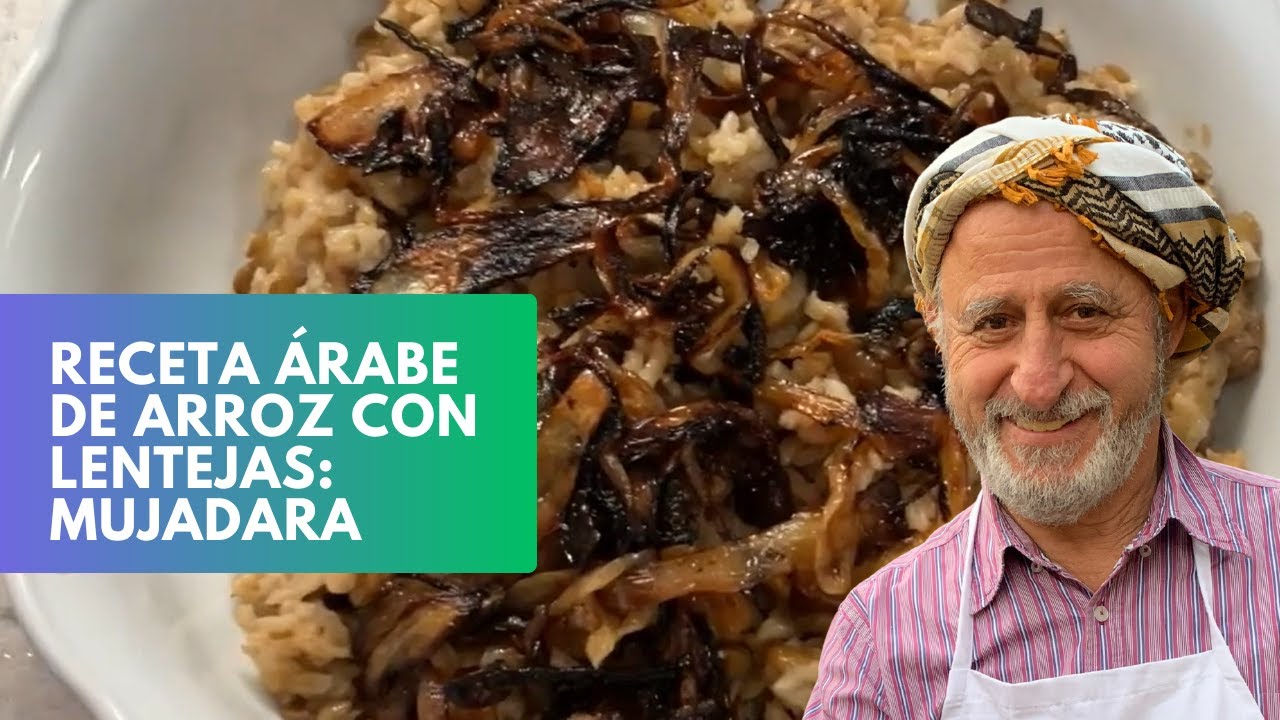 Mujadara PLATO ÁRABE de Lentejas con Arroz | ¡Receta rica y fácil!