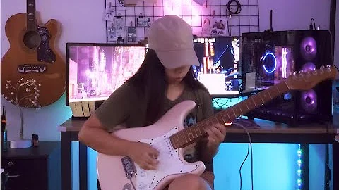 The Weeknd, JENNIE & Lily Rose Depp - One Of The Girls (Guitar Cover + Solo)