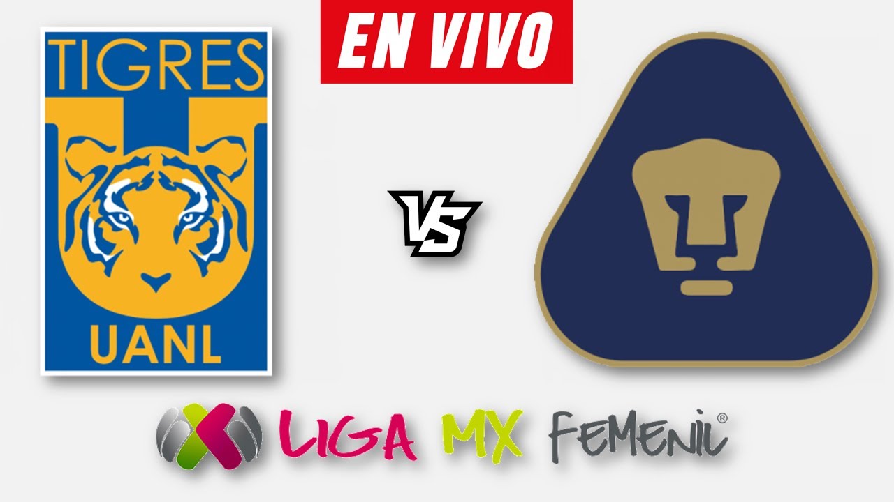 TIGRES VS PUMAS FEMENIL EN VIVO 🔴 APERTURA 2023 4TOS DE FINAL LIGA MX ...