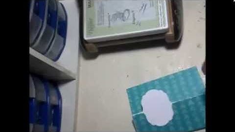 Flip Card using Label Card Thinlit