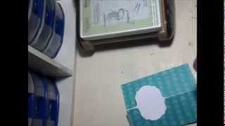 Flip Card using Label Card Thinlit