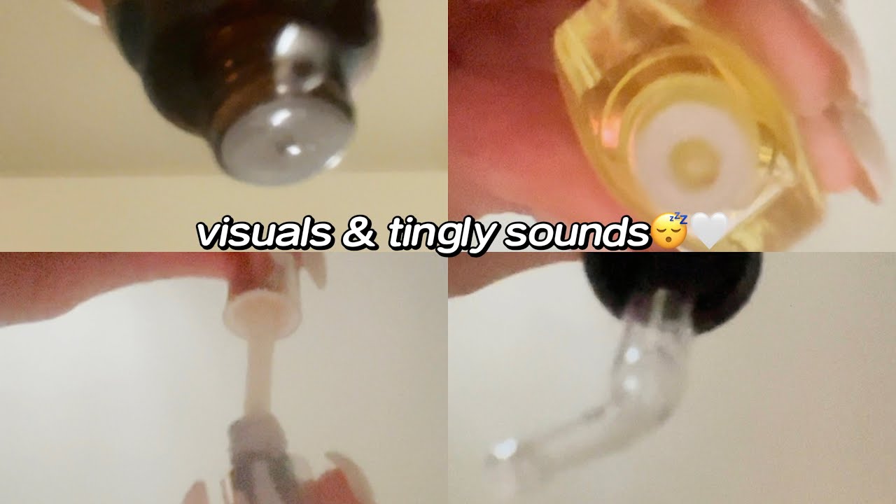 asmr taking care of you😴💕(actual camera touch💧eye drops& serums)| lofi asmr a bit aggressive…