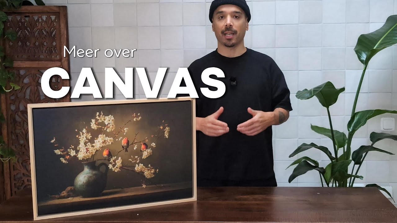 Canvas schilderij – uitleg & afwerking