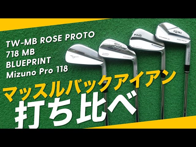 Mizuno Pro 118 ミズノプロ　マッスルバック　アイアン