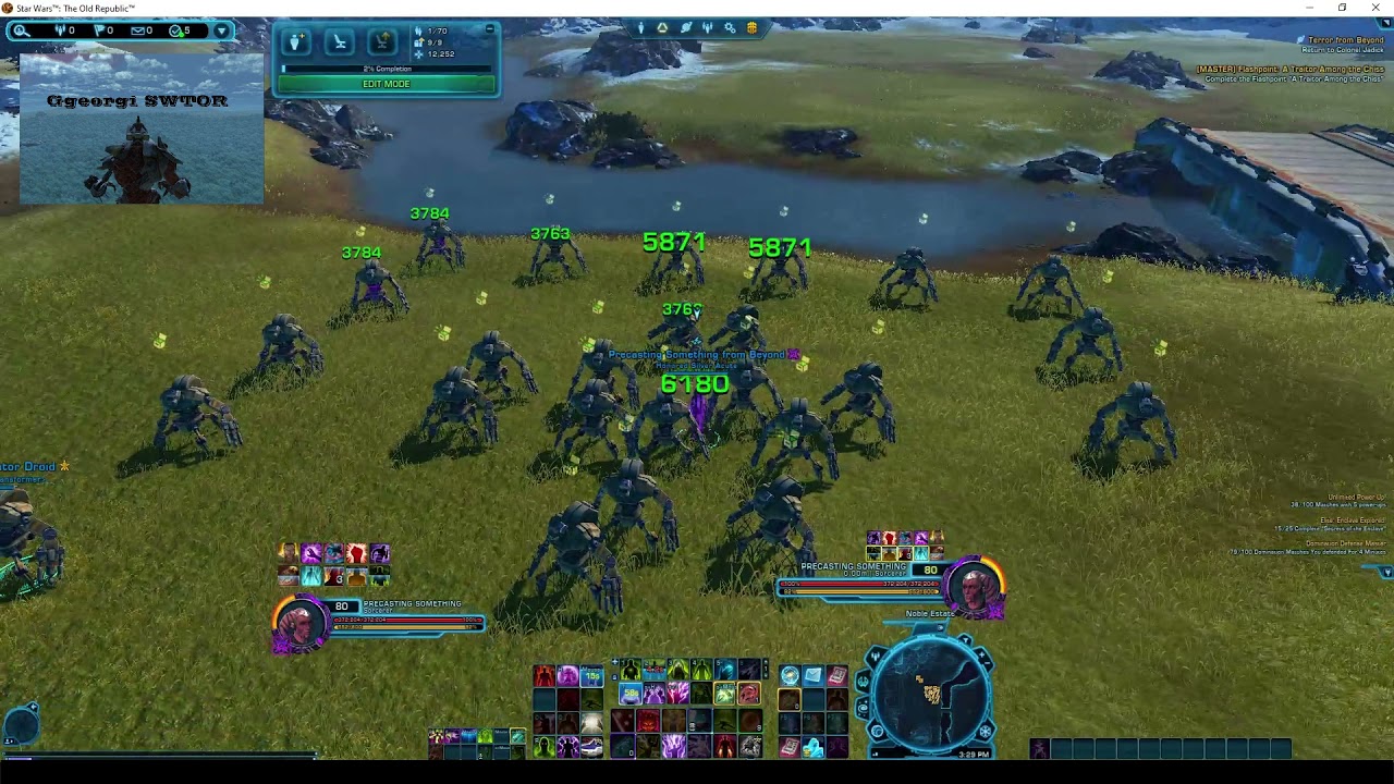 SWTOR - Resurgence spread - Sorcerer Healer 7.0 PTS