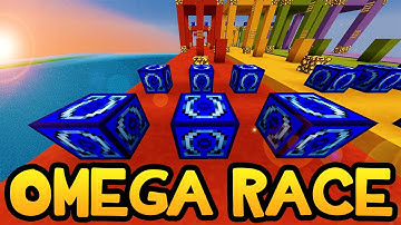Minecraft *NEW* OMEGA LUCKY BLOCK RACE! (Herobrine, ANTI-BOB, and Omega Hoe)