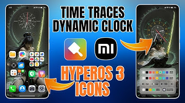 Beautiful Custom Theme With Dynamic Clock & HyperOS 3 iCon Pack on Xiaomi Global