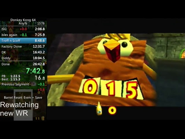 donkey kong country 64 speedrun