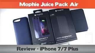Wireless charging for the iPhone 7? Mophie Juice Pack Air Review - iPhone 7 Battery cases