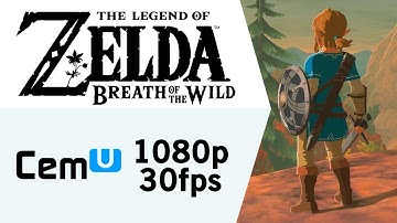 Cemu 1.9.1  •  Zelda: Breath of the Wild  •  1080p/30fps