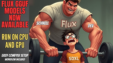 How To Run Flux Dev & Schnell GGUF Image Models With LoRAs Using ComfyUI -   Workflow Included