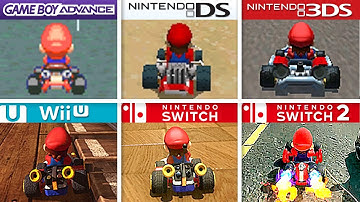 Mario Kart | GBA vs DS vs 3DS vs Wii U vs Switch vs Switch 2 | Full Graphics Comparison