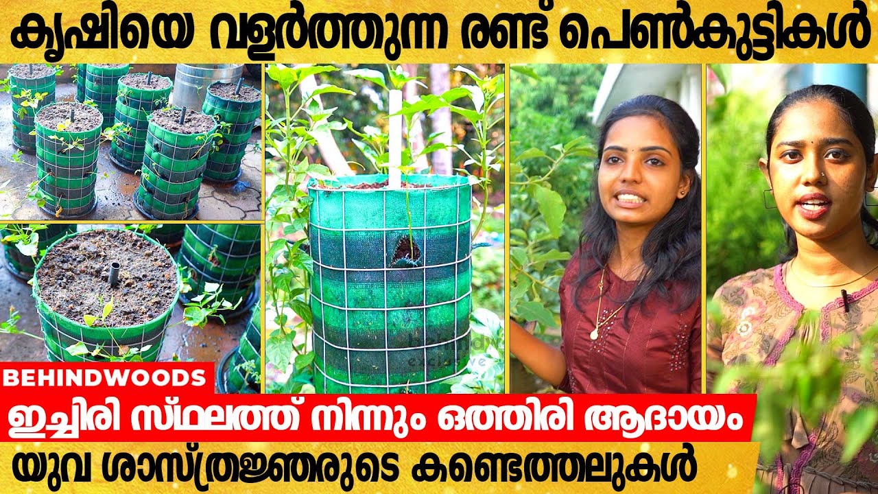 Vertical Tower Farming പരിചയപ്പെടുത്തുന്ന യുവ സയൻ്റിസ്റ്റുകൾ
