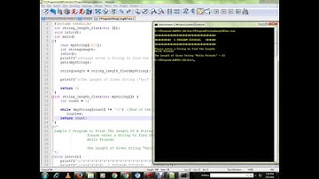 TAMIL C PROGRAM TO FIND THE LENGTH OF THE STRING WITHOUT USING STRLEN