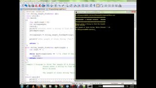 TAMIL C PROGRAM TO FIND THE LENGTH OF THE STRING WITHOUT USING STRLEN
