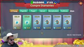 Conta162m De Poder/T4 Abertas/ 462K De Diamantes - Lords Mobile - DFG