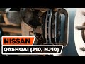 Как заменить задние тормозные колодки на NISSAN QASHQAI (J10, NJ10) [ВИДЕОУРОК AUTODOC]