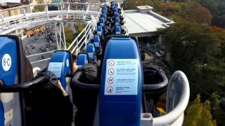 에버랜드 롤링엑스트레인 뒷자리 탑승영상-Rolling X Train back seat on ride/Ever Land/S.Korea