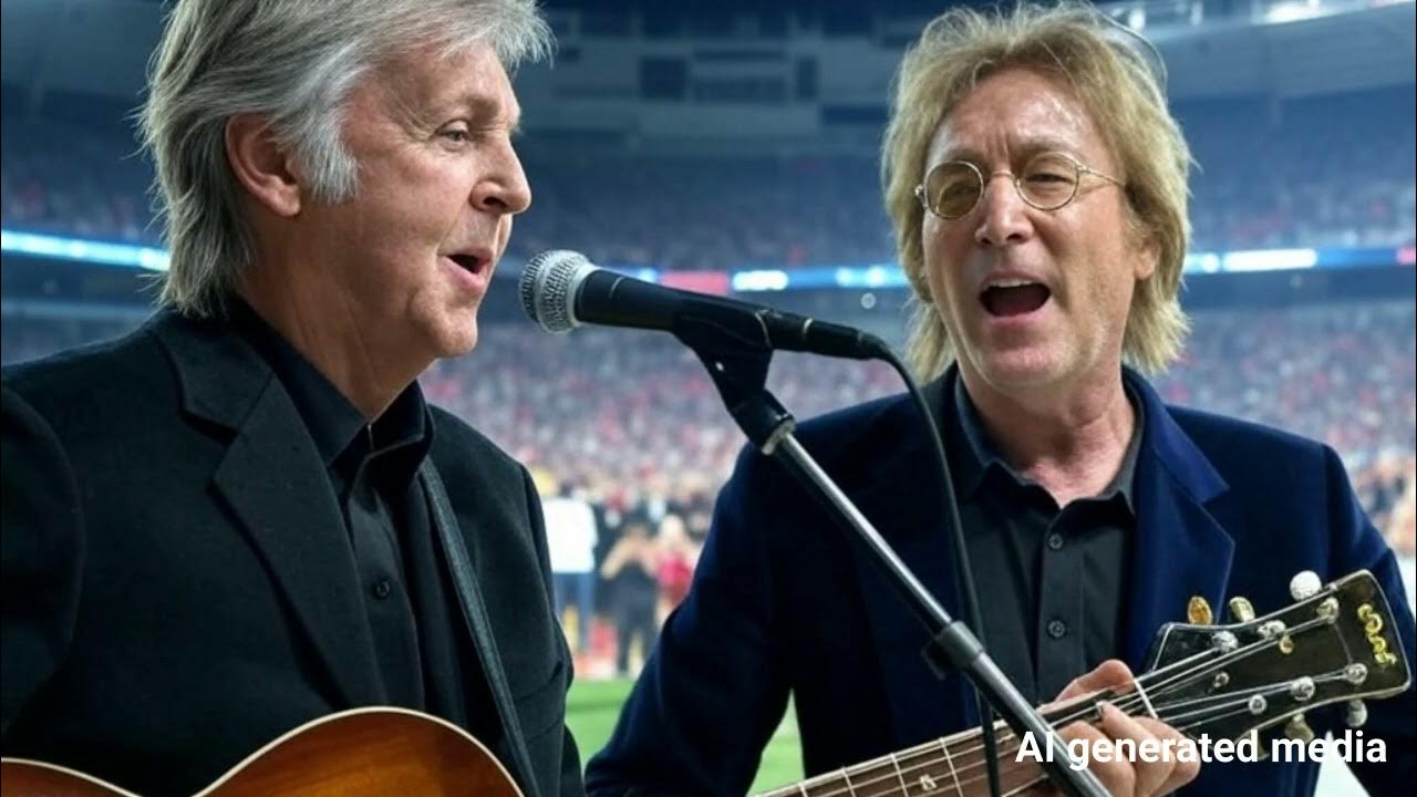The Beatles Reunion At Super Bowl In AI The Beatles Reunion At Super Bowl In AI