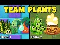 Can you beat the Team Zombies using 3 TEAM PLANTS? - Part 13 ( PvZ )