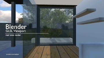 Blender 2.78 GLSL realtime viewport render