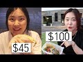 TACO DE $45 VS TACO DE $100 en corea del sur