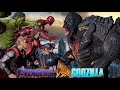 GODZILLA Y KONG VS LOS VENGADORES (PARODIA) | PELÍCULA