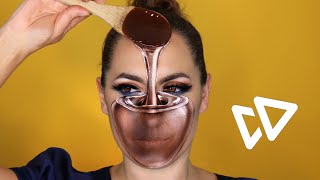 Chocolate Overdose Illusion Makeup Tutorial (fast forward)