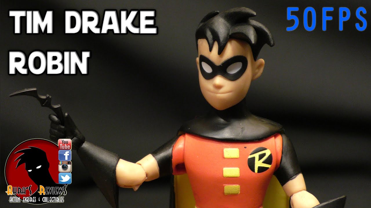 New Aventures Batman ROBIN ACTION FIGURE DC The Animated Series