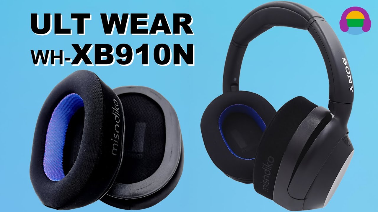 How to Replace/ Upgrade Earpads: Sony WH-XB910N / ULT WEAR