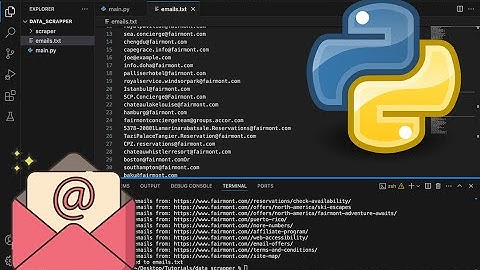 Extract Emails FAST Like a Pro -- Build Your Own Email Extractor in Python