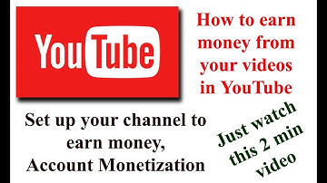 108. How to enable MONETIZATION after reaching 10k view on YouTube, just learn in a 2 minutes video
