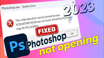 photoshop exe system error - how to fix vcruntime140.dll is missing error on windows 10