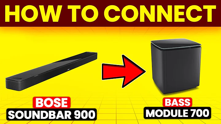 How To Connect Bose Soundbar 900 To Bass Module 700 (Pair Bose Soundbar 900 To Bass Module 700)