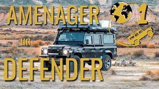 AMENAGER un LAND ROVER DEFENDER en VAN - Episode 1 - ON DEMONTE TOUT !