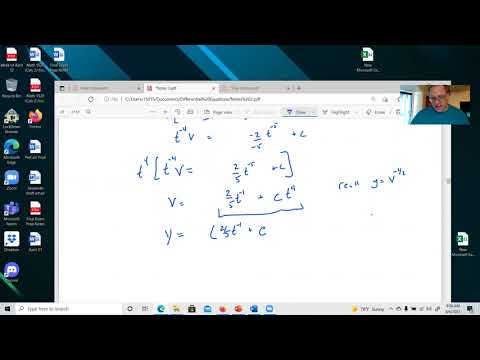 Differential equations Final