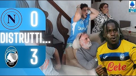 Napoli - Atalanta 0-3 | DISTRUTTI... 😔 LIVE REACTION NAPOLETANI HD