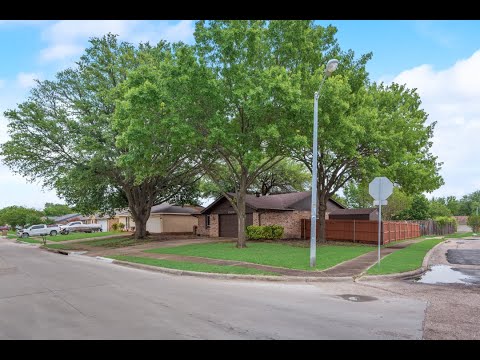 1500 Chapman Dr, Mesquite, TX home video tour