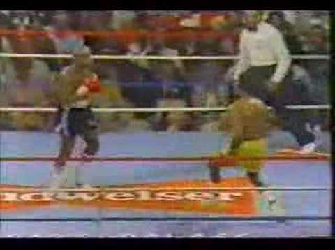 Marvin Hagler KOs Tommy Hearns
