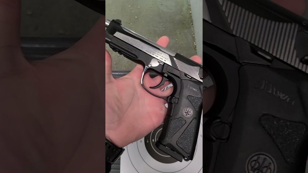 BERETTA 90TWO CUSTOM HAND POLISHED #SHORTS - YouTube