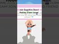 Join Sapphire Stars!!! #cheer #allstarcheer #robloxcheer #roblox #fyp #fypシ゚viral
