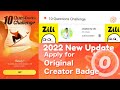 10 Question challenge in zili app / how to solve 10 Question challenge in zili app